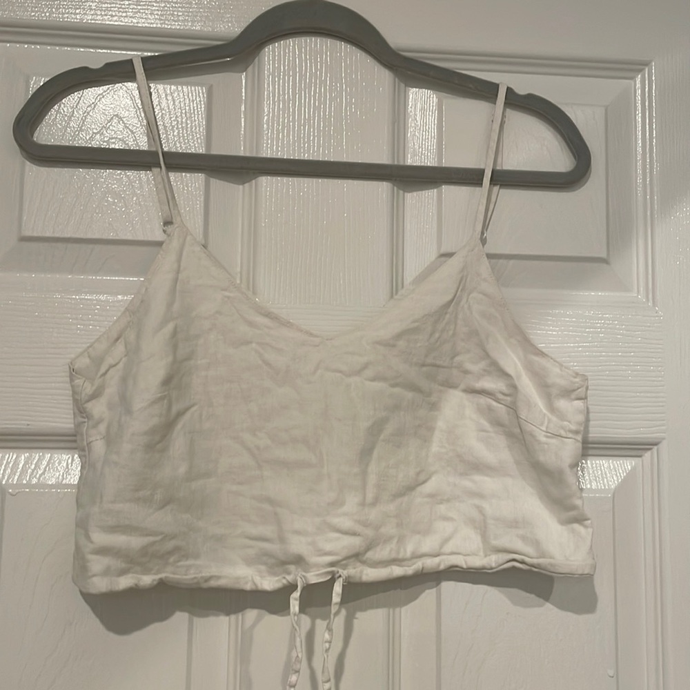LA Hearts cropped tank top
